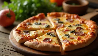 Ленивая пицца на кефире в духовке: вкусный ужин за полчаса «Инфобокс»