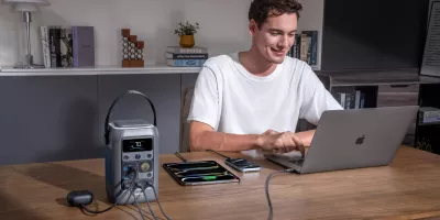 Ремонт и обустройство. Anker представила зарядную станцию на 90 000 мА·ч, которую можно подпитывать от двух розеток сразу изображение №2